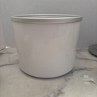 Cuisinart Freezer Bowl Ice Cream White ICE 20 ICE 21 ICE 25 Scratched surface