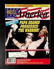 WRESTLE America Sept 1992 Papa Shango Warrior Magazine Wrestling WWF