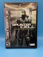 Tom Clancy’s Splinter Cell Playstation 2 PS2 Complete In Box - Tested!