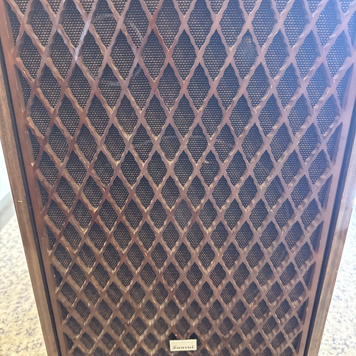 Vintage Sansui SP-X6000 Speaker 3-Way 3-Speaker System Tested