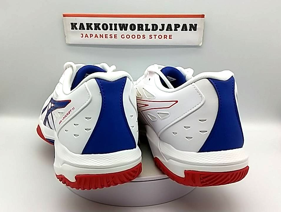 Asics Volleyball Shoes GEL-ROCKET 11 White/Asics Blue 1073A065.105