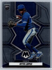 Otto Lopez 251 2022 Panini Mosaic RC Rookie Toronto Blue Jays Card. rookie card picture