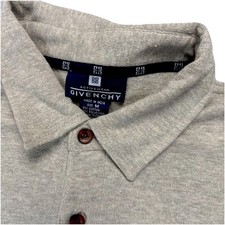 Camicia Givenchy nuova con etichetta vintage manica lunga taglia media beige lusso old money