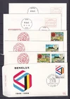 [LG78057] Belgium Nice Lot FDC First Day Cover UNG