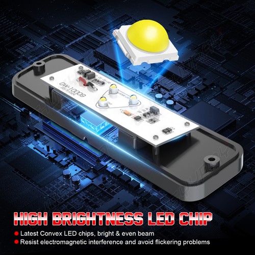 2 luces LED ámbar intermitentes de cabina para John Deere serie 50 4050 4250 4450 #AR60250 - Imagen 4 de 9