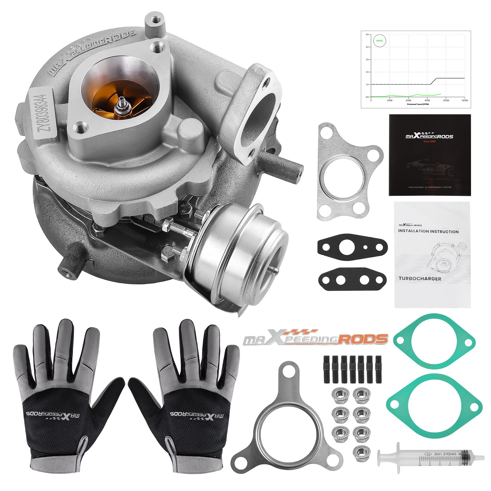 Turbo Turbocharger for Nissan Navara Pathfinder 769708 2.5L YD25 Billet Wheel