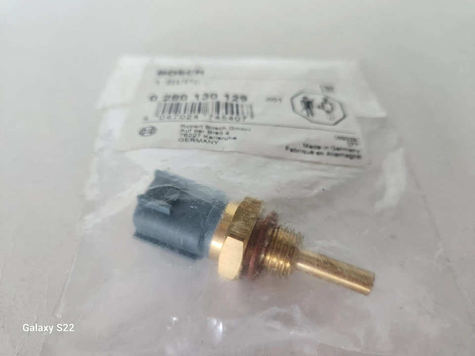 Nuevo sensor de temperatura del refrigerante del motor OE Bosch 0280130129 Foto 2 de 4