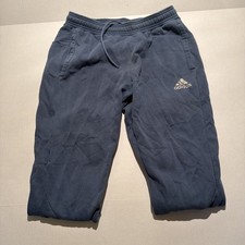 Adidas Vintage 90s Sweatpants Men s Size Medium Blue White