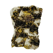 Y2k Baby Phat Ruched Multi Print Tube Top