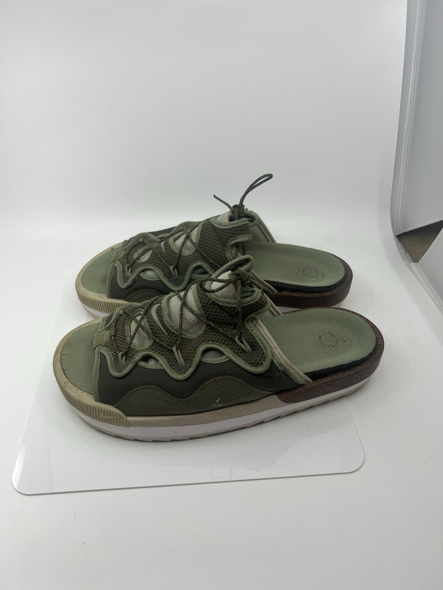 Nike Offline 2.0 Slip Olive Green Size 9 Nike Offline 2.0 Slides Sandals Mule Olive Green | eBay main image 3