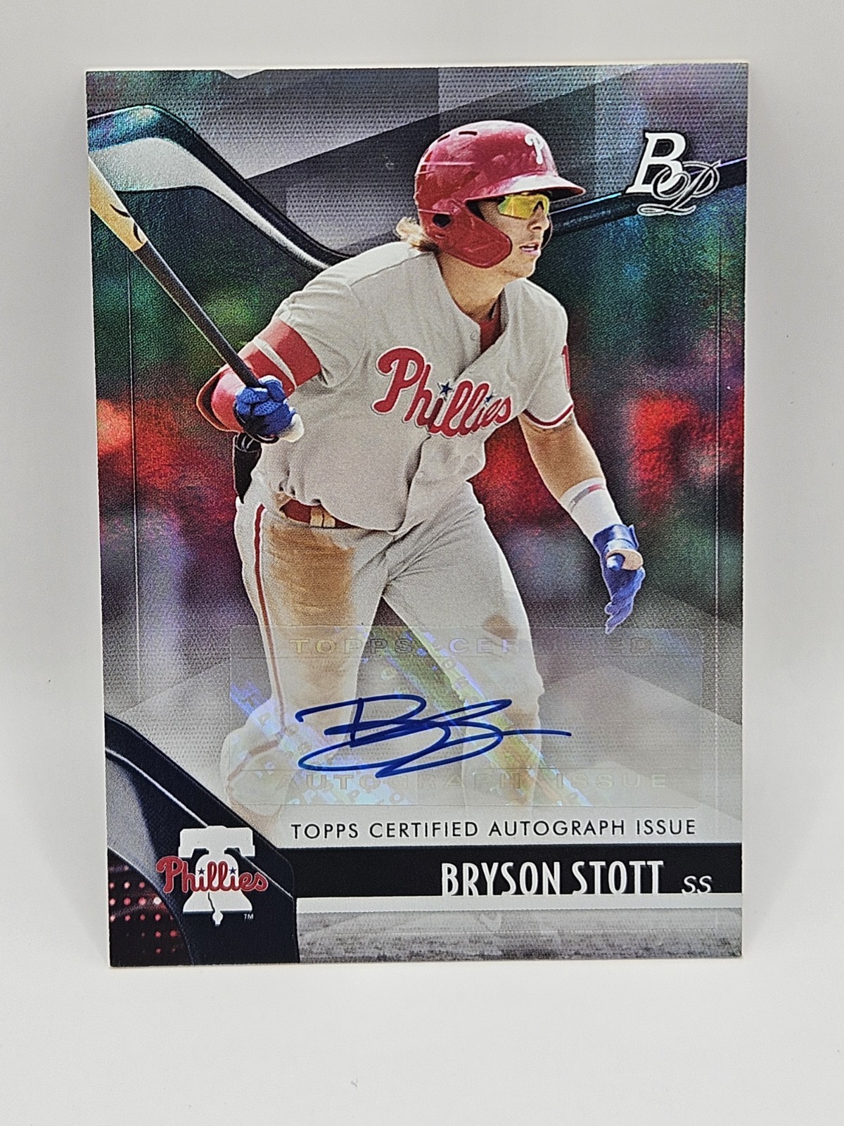 2021 Bowman Platinum - Top Prospects Bryson Stott #TOP-16 Autographs (AU, RC)