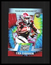 2016 Tra Carson Rookie Card Panini Prizm Draft Picks Tie-Dye /49 #194 Bengals