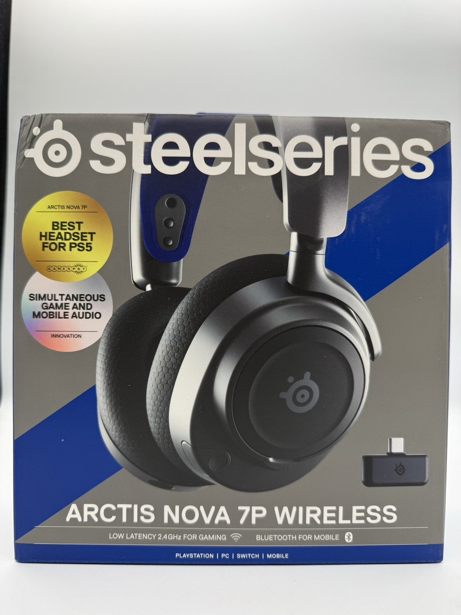 SteelSeries Arctis Nova 7P Wireless Over-Ear Gaming Headset