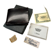 Vintage Bosca 98-58 Old Leather 8 Pocket Executive Wallet USA Made NOS