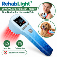 Low Level Laser Therapy Device 880mW 650nm 808nm 20 Diodes Human Pet Pain Relief