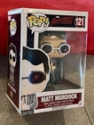 Funko Pop Marvel Daredevil Matt Murdock #121 Vinyl Figure + Hard Stack Protector