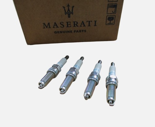 NEW OEM MASERATI 675000934 4pcs Genuine Spark Plugs Photo - $96