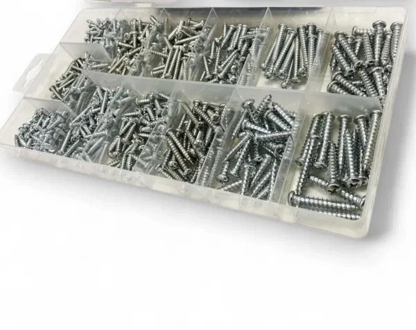 Toolzone 550 Piece Metric Sheet Metal Screw Assortment