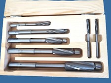 Counterbore Set 509S-0007 HHS 7pc. Inch Solid Capscrew Straight Shank Nice Cond