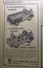 AUG 9 & 30, 1959 NEWSPAPER PAGE #2314- VOLKSWAGEN PICKUP TRUCK- 2 PAGES INCLUDED — photo 1