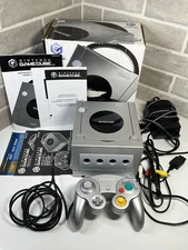 Nintendo Gamecube Console DOL 101 Complete in Box CIB Limited Ed Platinum Silver