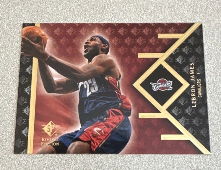 LeBron James #9 Basketball Cards 2007 SP Rookie Edition trading card — raw and PSA graded price guide