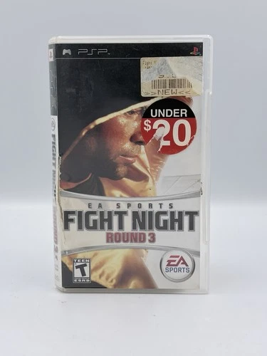 EA Sports Fight Night Round 3 PlayStation Portable PSP Complete Manual Tested