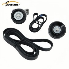 For Chevrolet Silverado 1500 V8 2009-2013 4x Serpentine Belt Drive Component Kit