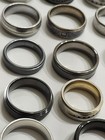 Lot Of (32) Carbide , Titanium , Stainless Steel Rings - Tungsten & Others — photo 5