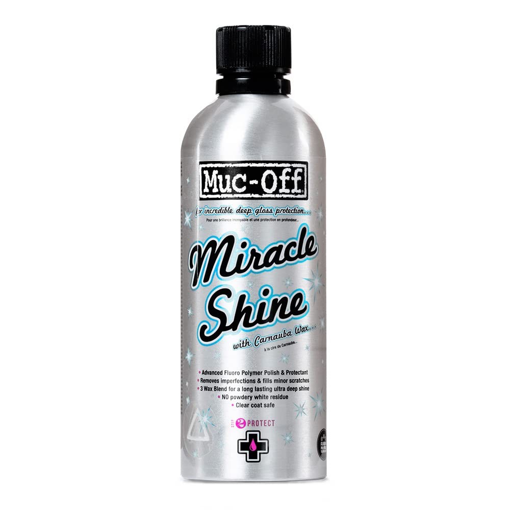Miracle Shine - Bike and Motorcycle Polish with Carnauba Wax - Removes