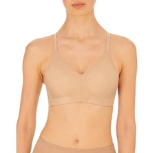Natori L113247 Cafe Side Effect Side Support Wireless Bra Size 34DD