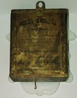 Antique Milkglass Faced H.J Davies Young America 1 Day Time Clock — photo 4