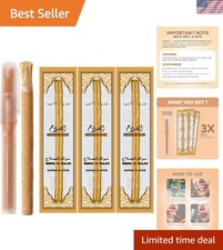 Eco-Friendly 3 Pack Miswak Toothbrushes with Soft Bristles for Gentle Care