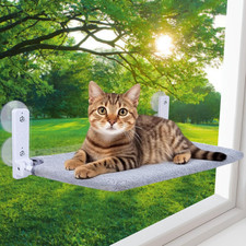 Cat Window Perch, Foldable Cat Window Hammock Sunbathing and Climbing Cats Hammo