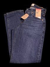 Levi's Women's 501 Curve Jeans High Rise With Stretch Dark Wash-26x30 NWT