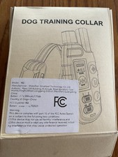 Dog Training Collar With Remote Transmitter By Shenzhen New In Box/ Unused