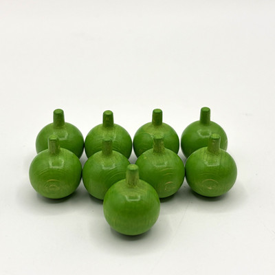 HABA Orchard Board Game Replacement Pieces Parts 9 Wooden Green Apples