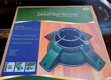 Pivot Point Christmas Tree Stand 360 Rotating 9' Max Tree Height
