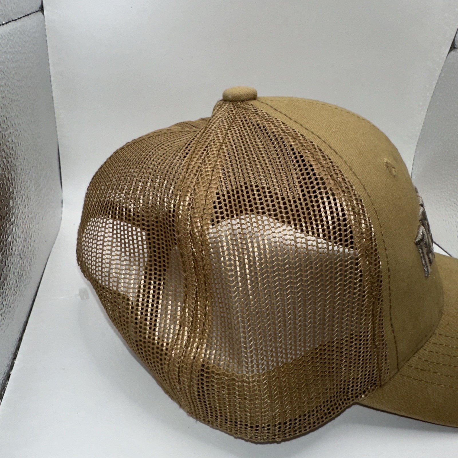 Redhead Hat Cap Snap Solid Light Brown  One Size … - image 5