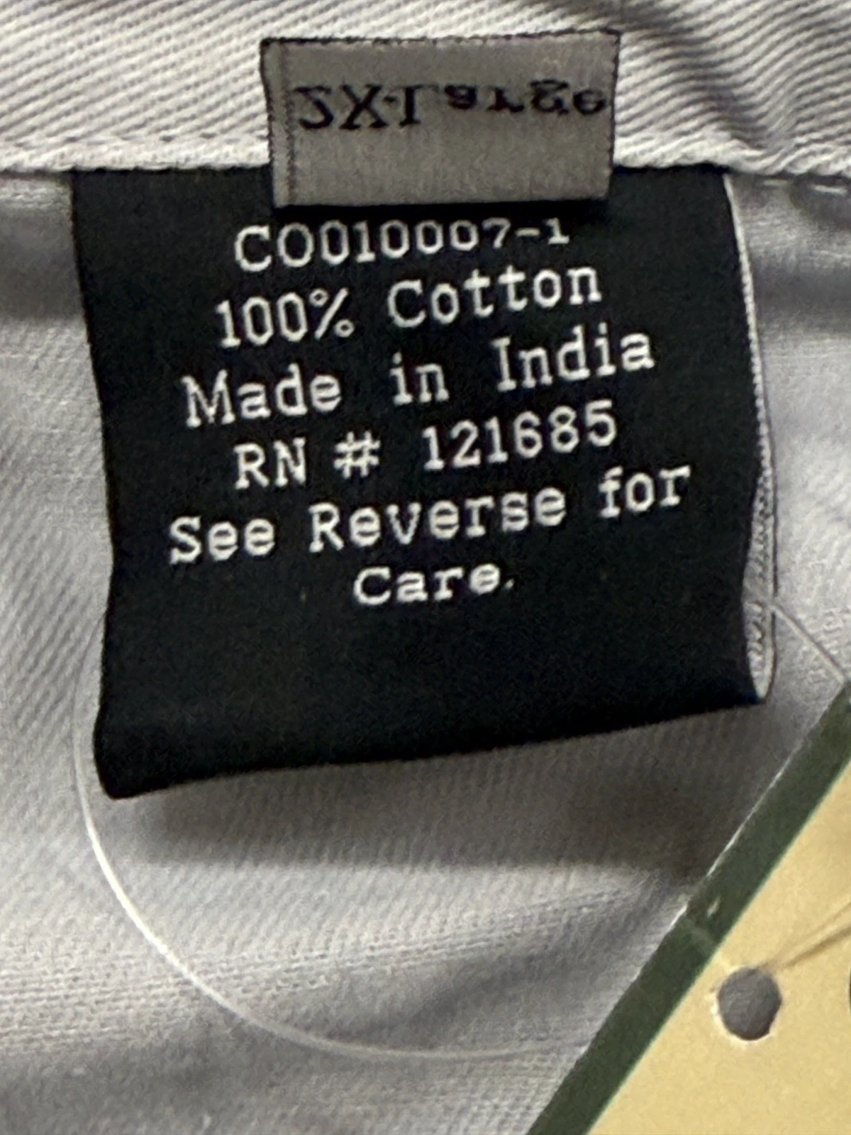 Classic Safety Work Coverall - Long Sleeve - 100% Cotton - 7 oz New With Tag 2XL - product detail image 4