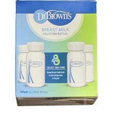 Dr Browns Baby Bottles Options Wide Neck 5oz 3pk Storage Bottles 4oz 4pk New