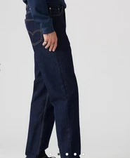 Levi's 550 Men's Relaxed Fit Jeans - Dark Wash Jeans - New With Tags 35-34