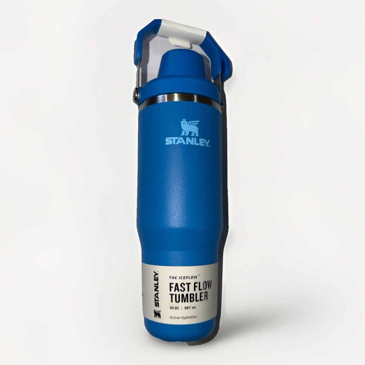 Stanley IceFlow Fast Flow Tumbler 30 oz Azure Blue Insulated Leakproof NEW  | eBay