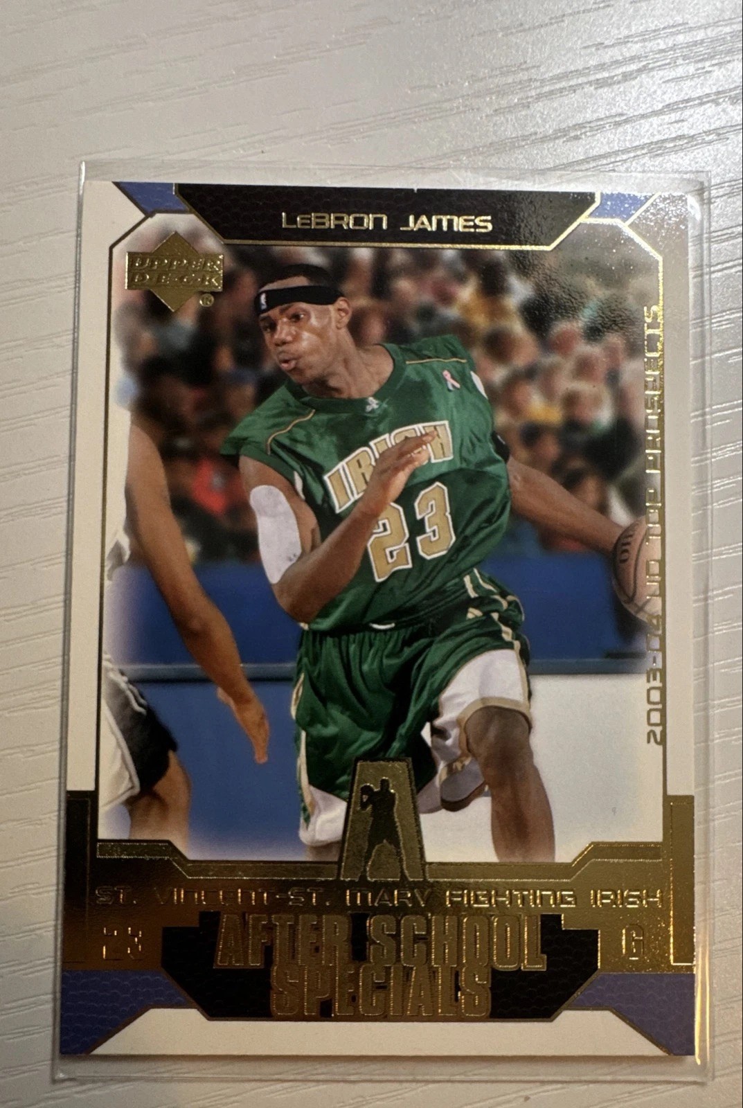 2003-04 Upper Deck UD Top Prospects -After School Specials LeBron James #AS-1 RC
