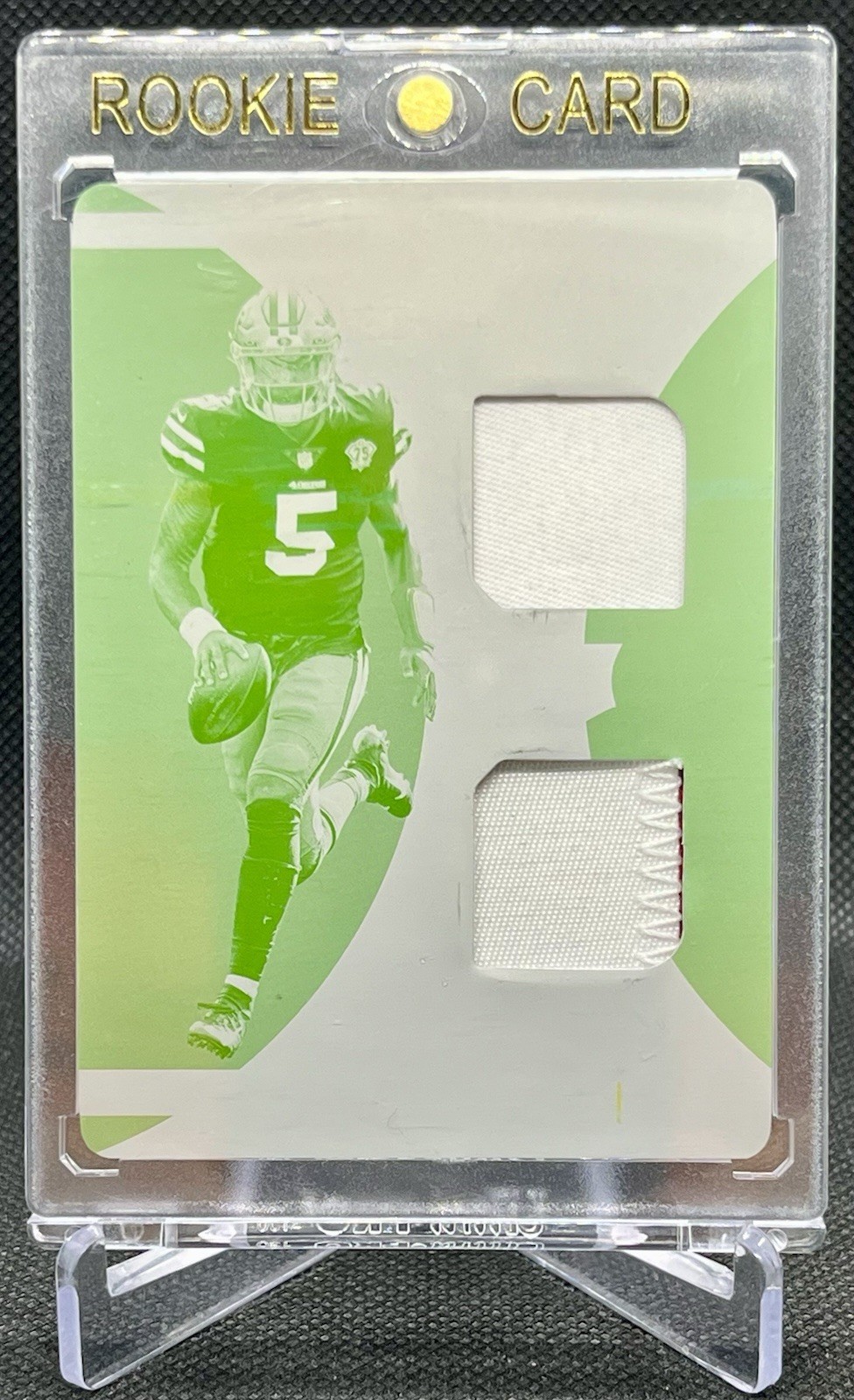 Trey Lance Panini National Treasures Treasured Rookies #3 Platinum 1/1