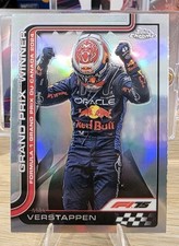 2025 Topps Chrome Formula 1 F1 Max Verstappen #101 Grand Prix Winner Refractor