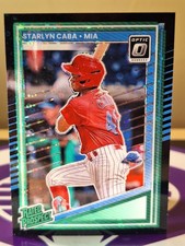 2025 DONRUSS OPTIC BASEBALL BLACK PANDORA STARLYN CABA