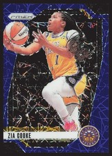 2024 Panini Prizm WNBA #46 Zia Cooke Blue Velocity Prizms