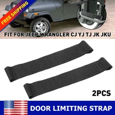 2 Door Limiting Strap Wire Harness for 1976-2021 Jeep Wrangler JL JK TJ LJ YJ CJ
