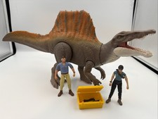Mattel  Jurassic World Rebirth  Spinosaurus Danger Set  COMPLETE